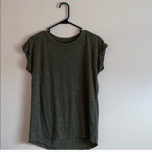 cute t shirt with cuffed sleeves!